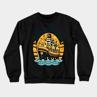 Duck Duck Cruise Family Cruise Vacation Crewneck Sweatshirt